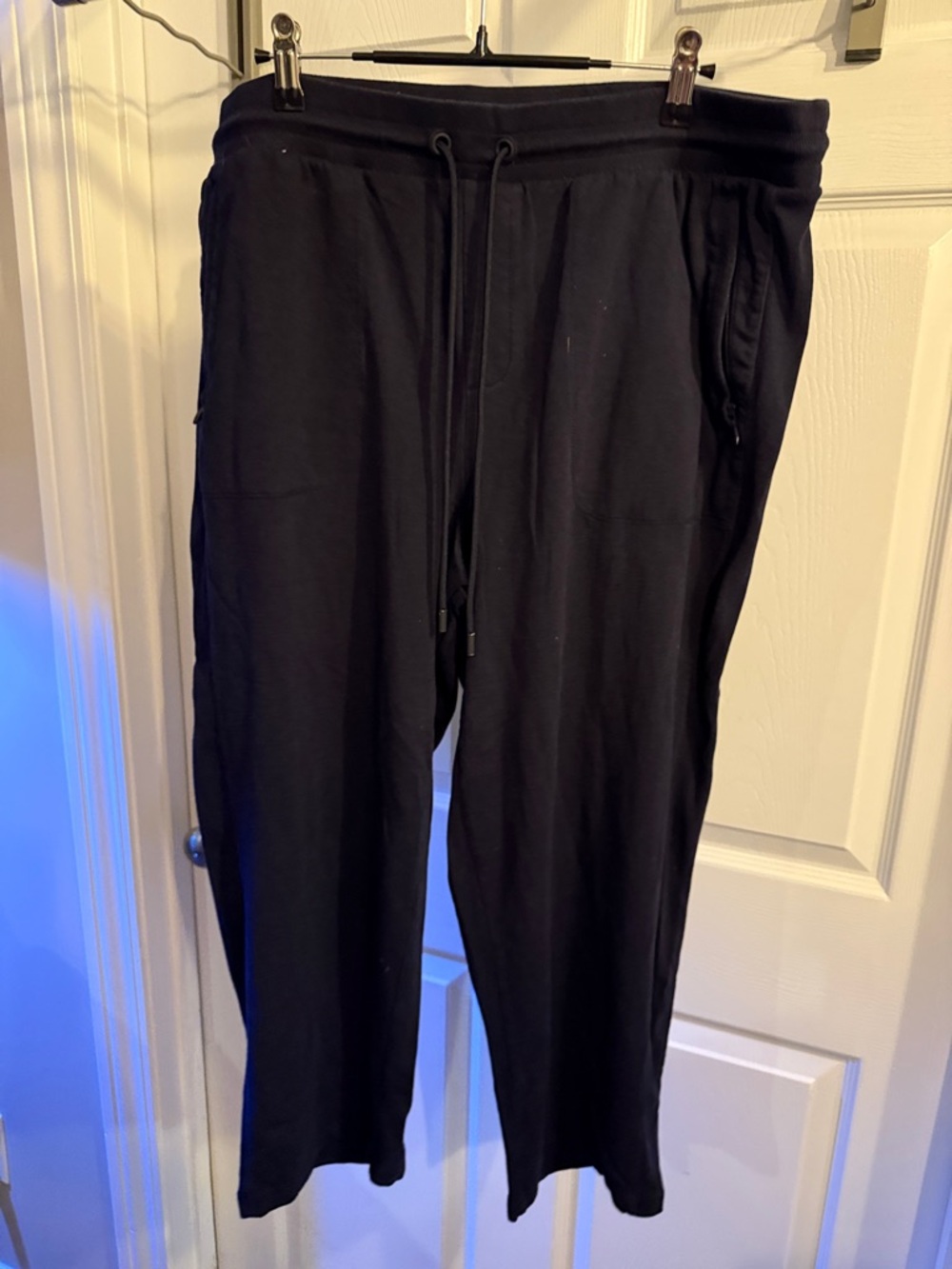 Talbots Men's Black Drawstring Joggers